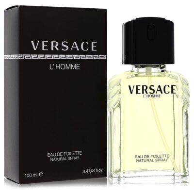 Versace L’Homme by Versace Eau De Toilette Spray 3.4 oz (Men)