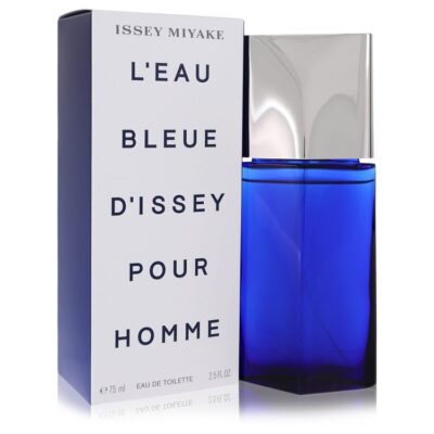 L’Eau Bleue D’Issey Pour Homme by Issey Miyake Eau De Toilette Spray 2.5 oz (Men)