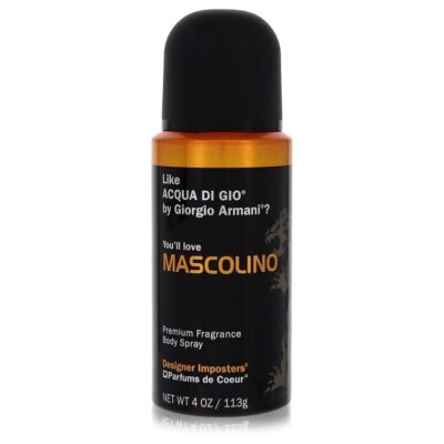 Designer Imposters Mascolino by Parfums De Coeur Body Spray 4 oz (Men)