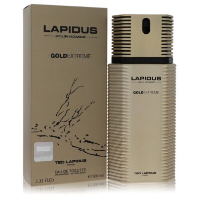 Lapidus Gold Extreme by Ted Lapidus Eau De Toilette Spray 3.4 oz (Men)