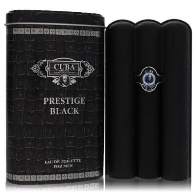 Cuba Prestige Black by Fragluxe Eau De Toilette Spray 3 oz (Men)