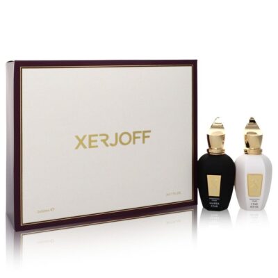 Shooting Stars Amber Star & Star Musk by Xerjoff Gift Set — 1.7 oz EDP in Amber Star + 1.7 oz EDP in Star Musk Both Unisex Fragrances (Men)