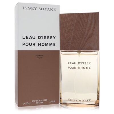 L’eau D’issey Pour Homme Vetiver by Issey Miyake Eau De Toilette Intense Spray 3.3 oz (Men)