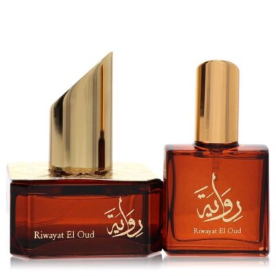 Riwayat El Oud by Afnan Eau De Parfum Spray + Free .67 Oz Travel Edp Spray (Unboxed) 1.7 oz (Women)