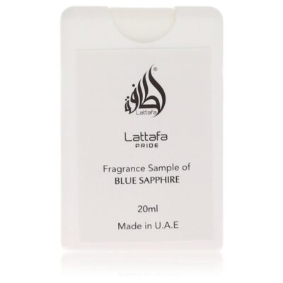 Lattafa Pride Blue Sapphire by Lattafa Eau De Parfum Spray (Unisex Tester) .68 oz (Men)