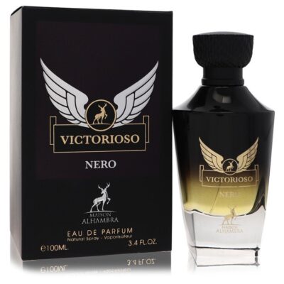 Maison Alhambra Victorioso Nero by Maison Alhambra Eau De Parfum Spray 3.4 oz (Men)