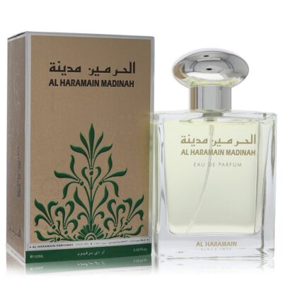 Al Haramain Madinah by Al Haramain Eau De Parfum Spray (Unisex) 3.33 oz (Women)