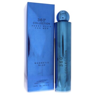 Perry Ellis 360 Collection Magnetic Blue by Perry Ellis Eau De Toilette Spray 3.4 oz (Men)