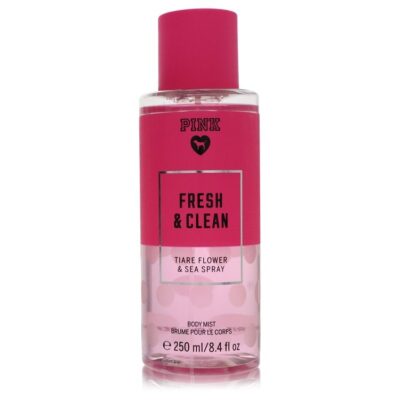 Victoria’s Secret Pink Fresh & Clean Tiare & Sea by Victoria’s Secret Body Mist Spray 8.4 oz (Women)