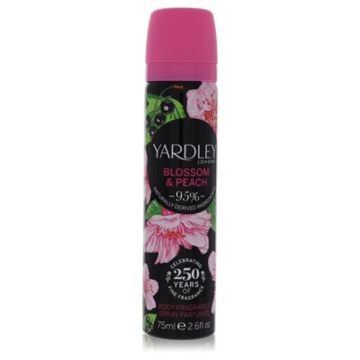 Yardley Blossom & Peach by Yardley London Body Fragrance Spray 2.6 oz (Women)