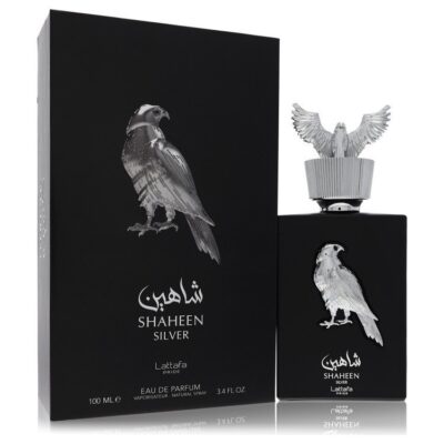 Lattafa Pride Shaheen Silver by Lattafa Eau De Parfum Spray (Unisex) 3.4 oz (Men)