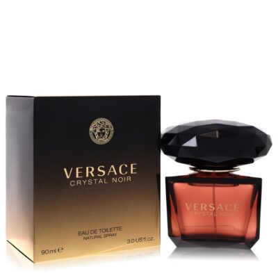 Crystal Noir by Versace Eau De Toilette Spray 3 oz (Women)