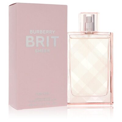 Burberry Brit Sheer by Burberry Eau De Toilette Spray 3.4 oz (Women)