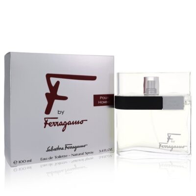 F by Salvatore Ferragamo Eau De Toilette Spray 3.4 oz (Men)