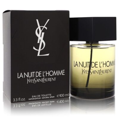 La Nuit De L’Homme by Yves Saint Laurent Eau De Toilette Spray 3.4 oz (Men)