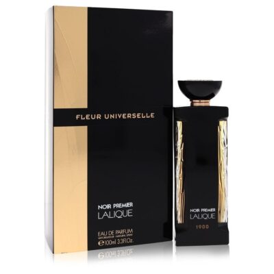 Lalique Fleur Universelle Noir Premier by Lalique Eau De Parfum Spray (Unisex) 3.3 oz (Women)