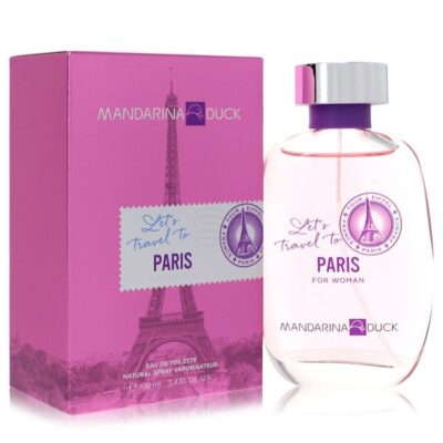 Mandarina Duck Let’s Travel to Paris by Mandarina Duck Eau De Toilette Spray 3.4 oz (Women)