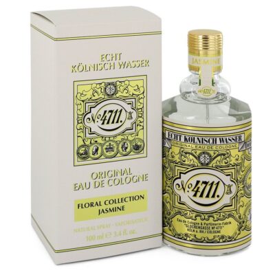 4711 Floral Collection Jasmine by 4711 Eau De Cologne Spray (Unisex) 3.4 oz (Men)