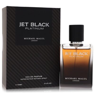 Jet Black Platinum by Michael Malul Eau De Parfum Spray 3.4 oz (Men)