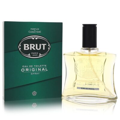 Brut by Faberge Eau De Toilette Spray (Original Glass Bottle) 3.4 oz (Men)