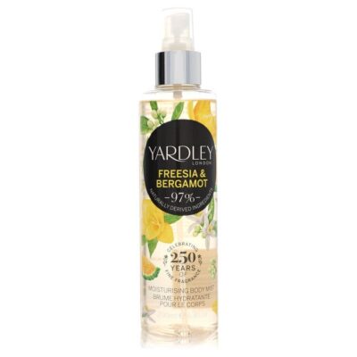 Yardley Freesia & Bergamot by Yardley London Body Mist 6.8 oz (Women)