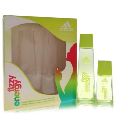 Adidas Fizzy Energy by Adidas Gift Set — 2.5 oz Eau De Toilette Spray + 1 oz Eau De Toilette Spray (Women)