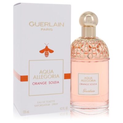 Aqua Allegoria Orange Soleia by Guerlain Eau De Toilette Spray (Unisex) 4.2 oz (Men)