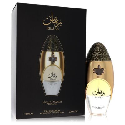 Niche Emarati Remas by Lattafa Eau De Parfum Spray (Unisex) 3.4 oz (Men)