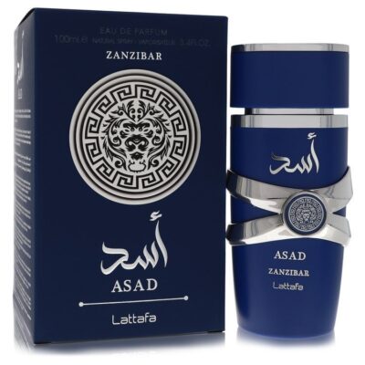 Lattafa Asad Zanzibar by Lattafa Eau De Parfum Spray 3.4 oz (Men)