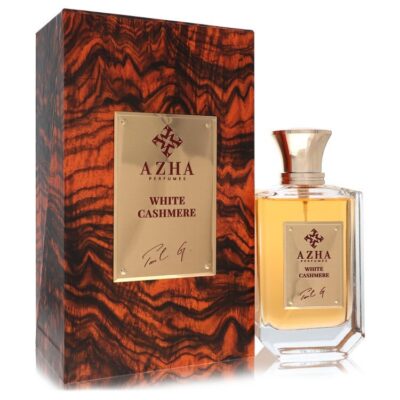 Azha White Cashmere by Azha Eau De Parfum Spray (Unisex) 3.3 oz (Women)