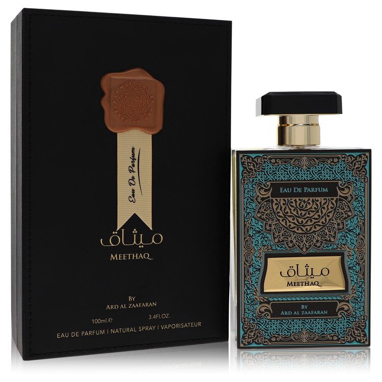 Ard Al Zaafaran Meethaq by Al Zaafaran Eau De Parfum Spray (Unisex) 3.4 oz (Men)